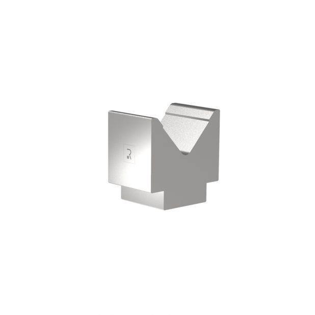 1-V Matrijs R1 A Eurostyle type met hoogte=95mm, α=85°, Radius=6mm, Gereedschapsstaal=C45, Max. capaciteit=7