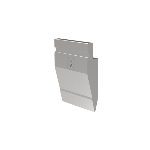 Bovengereedschap R1 A Eurostyle type met werkhoogte=104mm, α=30°, Radius=0,65mm, Gereedschapsstaal=C45, Max.