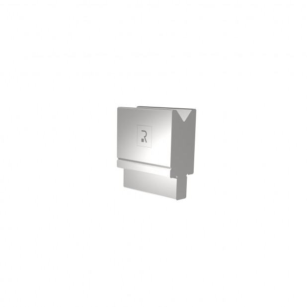 Matrijs R2 type met werkhoogte=55mm, α=88°, Radius=2mm, Gereedschapsstaal=42Cr, Max. capaciteit=1100kN/m.