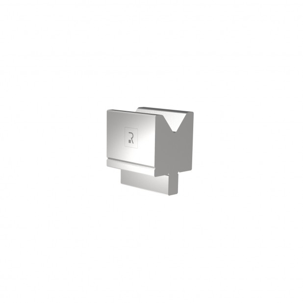 Matrijs R2 type met werkhoogte=55mm, α=80°, Radius=4mm, Gereedschapsstaal=42Cr, Max. capaciteit=1200kN/m.