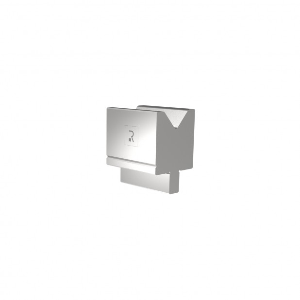 Matrijs R2 type met werkhoogte=55mm, α=85°, Radius=3mm, Gereedschapsstaal=42Cr, Max. capaciteit=1200kN/m.