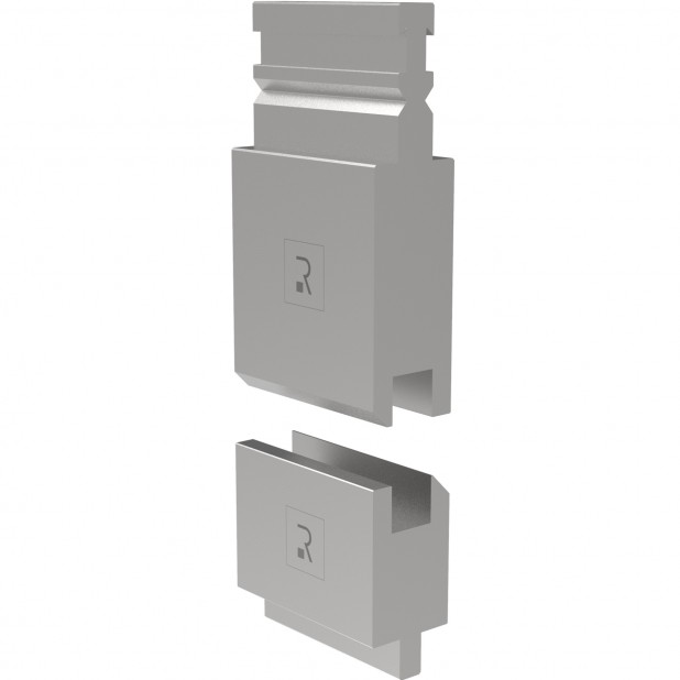 Z-Gereedschap R3 RFA type met Gereedschapsstaal=C45, Max. capaciteit=1000kN/m. Te gebruiken met Gereedschaphou