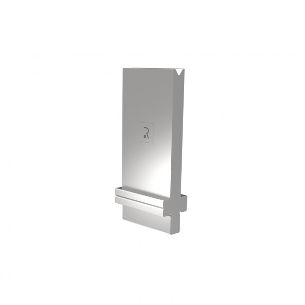 Matrijs R4 type met werkhoogte=130mm, α=78°, Radius=2mm, Gereedschapsstaal=42Cr, Max. capaciteit=600kN/m.