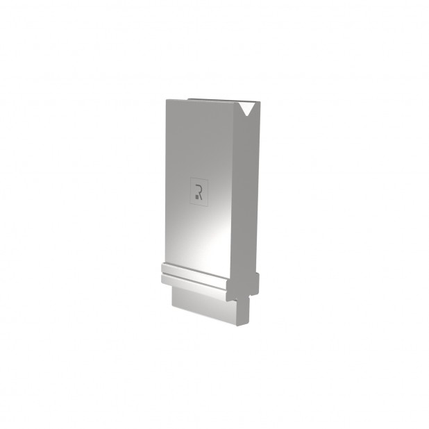 Matrijs R4 type met werkhoogte=130mm, α=78°, Radius=2,5mm, Gereedschapsstaal=42Cr, Max. capaciteit=800kN/m.