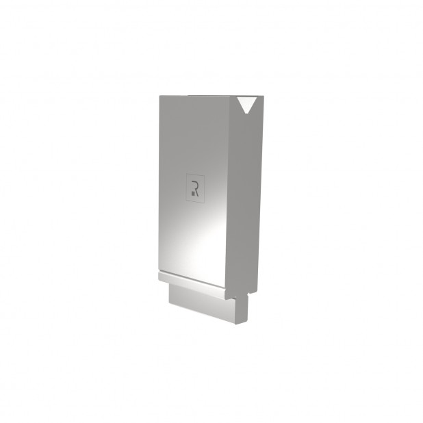 Matrijs R4 type met werkhoogte=130mm, α=78°, Radius=3mm, Gereedschapsstaal=42Cr, Max. capaciteit=1000kN/m.