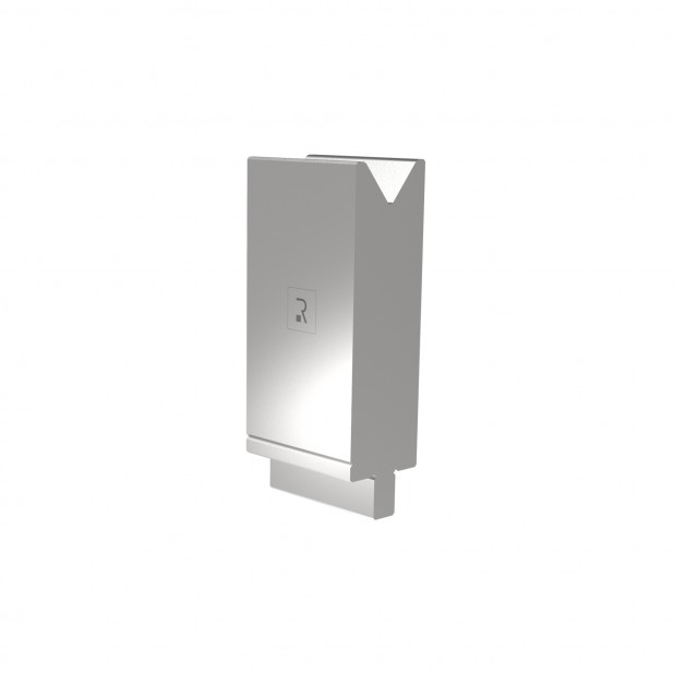 Matrijs R4 type met werkhoogte=130mm, α=78°, Radius=4mm, Gereedschapsstaal=42Cr, Max. capaciteit=1300kN/m.