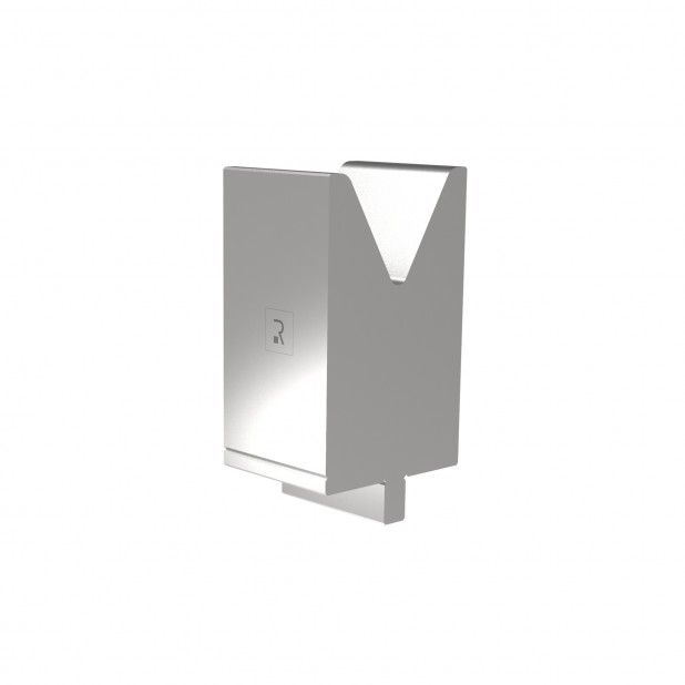 Matrijs R4 type met werkhoogte=130mm, α=60°, Radius=8mm, Gereedschapsstaal=42Cr, Max. capaciteit=1750kN/m.