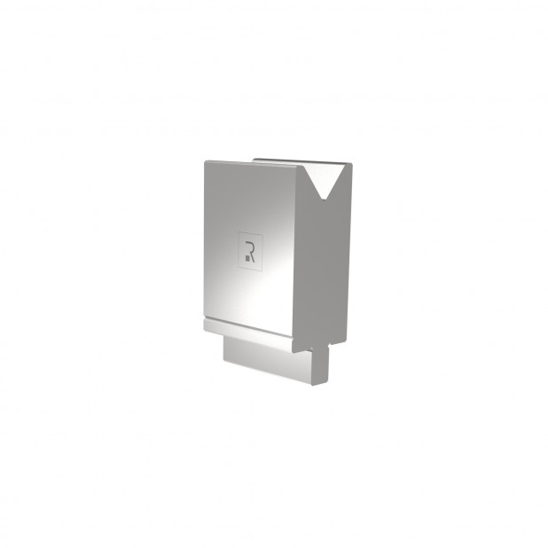 Matrijs R4 type met werkhoogte=90mm, α=78°, Radius=3mm, Gereedschapsstaal=42Cr, Max. capaciteit=1100kN/m.