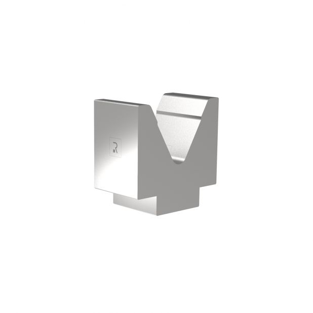 1-V Matrijs R1 Eurostyle type met hoogte=110mm, α=60°, Radius=6mm, Gereedschapsstaal=C45, Max. capaciteit=10