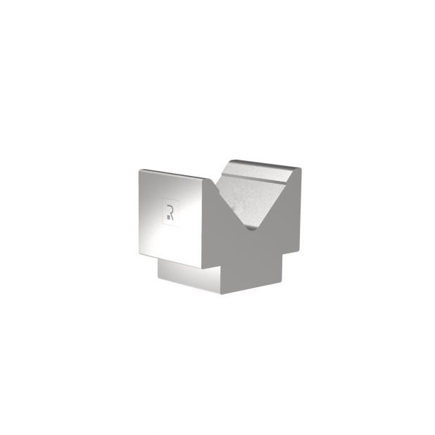 1-V Matrijs R1 Eurostyle type met hoogte=95mm, α=80°, Radius=8mm, Gereedschapsstaal=C45, Max. capaciteit=100