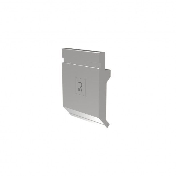 Bovengereedschap R1 Eurostyle type met werkhoogte=100mm, α=88°, Radius=0,25mm, Gereedschapsstaal=C45, Max. c