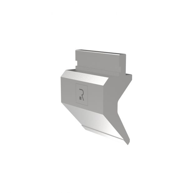 Bovengereedschap R1 Eurostyle type met werkhoogte=105mm, α=85°, Radius=0,8mm, Gereedschapsstaal=42Cr, Max. c