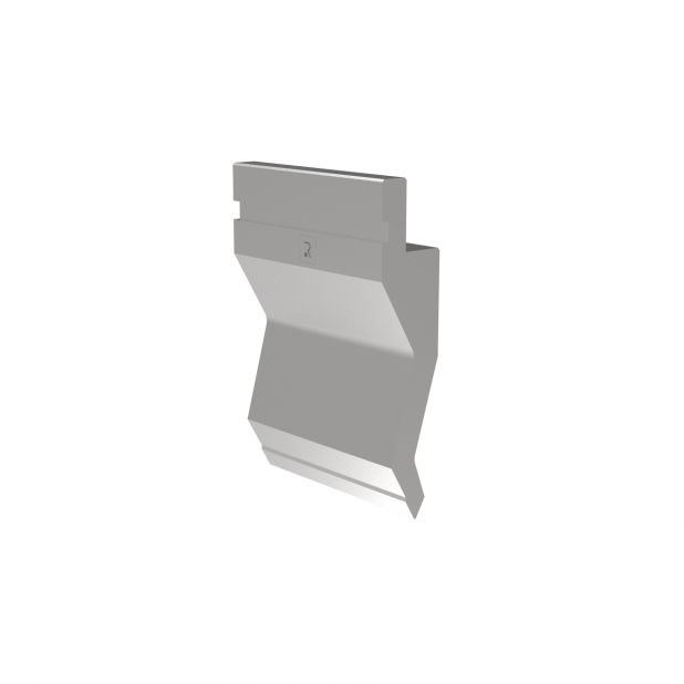 Bovengereedschap R1 Eurostyle type met werkhoogte=115mm, α=60°, Radius=0,8mm, Gereedschapsstaal=42Cr, Max. c