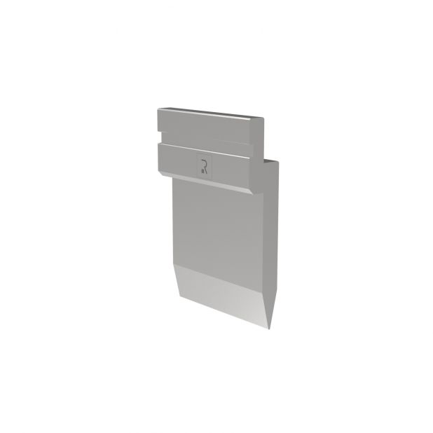 Bovengereedschap R1 Eurostyle type met werkhoogte=109mm, α=26°, Radius=3mm, Gereedschapsstaal=C45, Max. capa