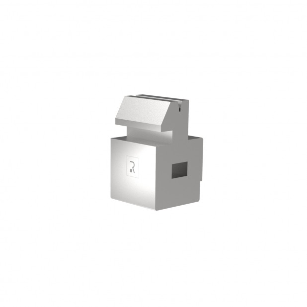 Pneumatische dichtdrukmatrijs R1 Eurostyle type met hoogte=101mm, α=35°, Radius=1mm, Gereedschapsstaal=C45,