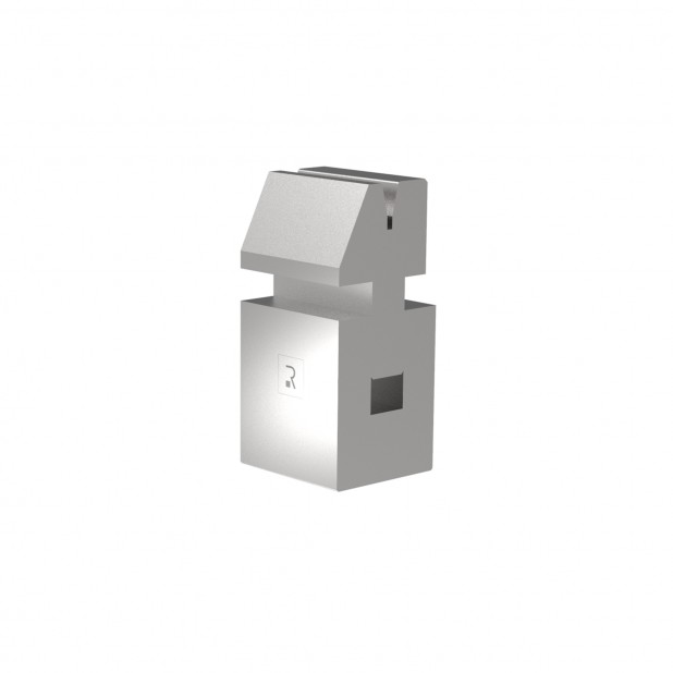 Pneumatische dichtdrukmatrijs R1 Eurostyle type met hoogte=135mm, α=26°, Radius=1,5mm, Gereedschapsstaal=C45