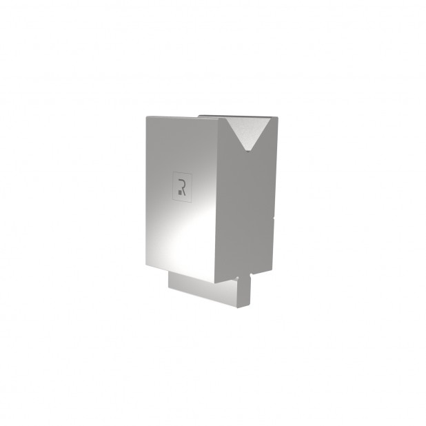 Matrijs R2 type met werkhoogte=100mm, α=86°, Radius=3mm, Gereedschapsstaal=42Cr, Max. capaciteit=1200kN/m.