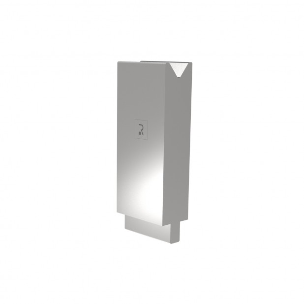 Matrijs R2 type met werkhoogte=150mm, α=80°, Radius=5mm, Gereedschapsstaal=42Cr, Max. capaciteit=900kN/m.