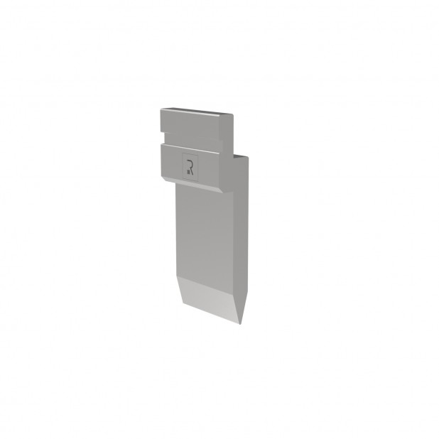 Bovengereedschap R1 TOP Eurostyle type met werkhoogte=120mm, α=30°, Radius=1.2mm, Gereedschapsstaal=C45, Max