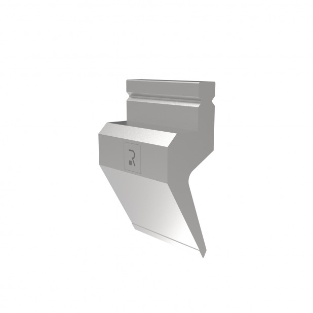 Bovengereedschap R2 type met werkhoogte=120mm, α=60°, Radius=1mm, Gereedschapsstaal=42Cr, Max. capaciteit=70