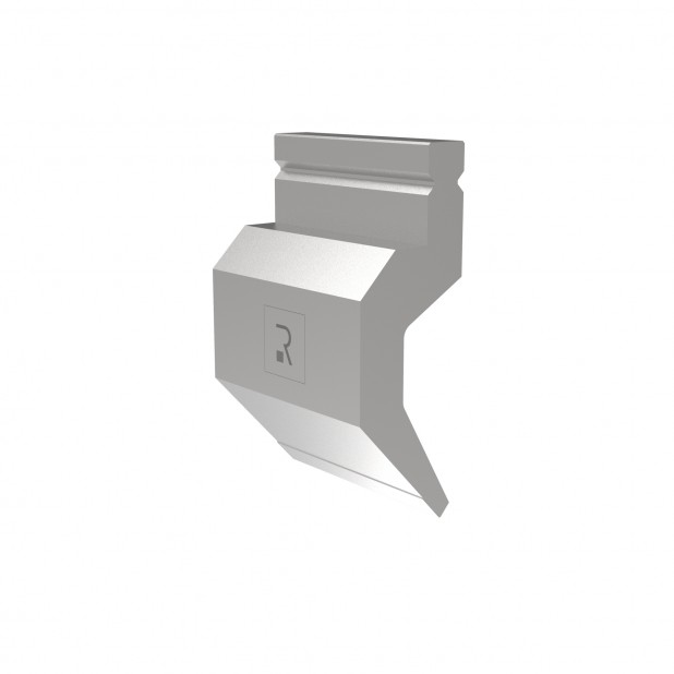 Bovengereedschap R2 type met werkhoogte=120mm, α=86°, Radius=1mm, Gereedschapsstaal=42Cr, Max. capaciteit=80