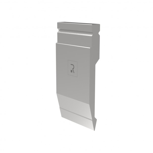 Bovengereedschap R2 type met werkhoogte=163mm, α=28°, Radius=1mm, Gereedschapsstaal=42Cr, Max. capaciteit=60