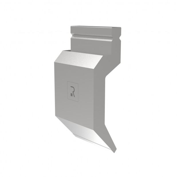 Bovengereedschap R2 type met werkhoogte =163mm, α=86°, Radius=1mm, Gereedschapsstaal=42Cr, Max. capaciteit=5