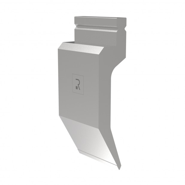 Bovengereedschap R2 type met werkhoogte=200mm, α=60°, Radius=1mm, Gereedschapsstaal=42Cr, Max. capaciteit =7