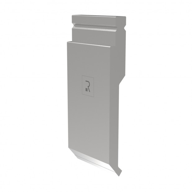 Bovengereedschap R2 type met werkhoogte=200mm, α=80°, Radius=1mm, Gereedschapsstaal=42Cr, Max. capaciteit=80