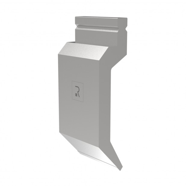 Bovengereedschap R2 type met werkhoogte =200mm, α=86°, Radius=1mm, Gereedschapsstaal=42Cr, Max. capaciteit=5