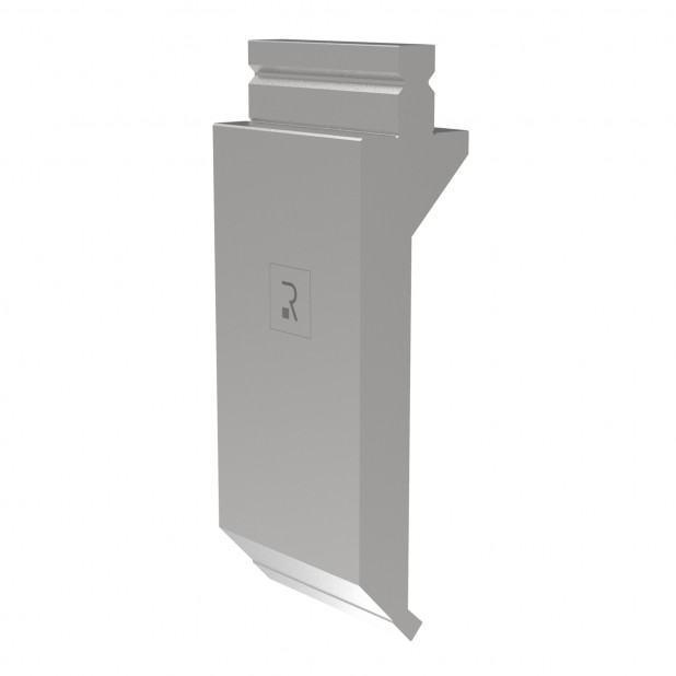 Bovengereedschap R2 type met werkhoogte=220mm, α=86°, Radius=1mm, Gereedschapsstaal=42Cr, Max. capaciteit=80