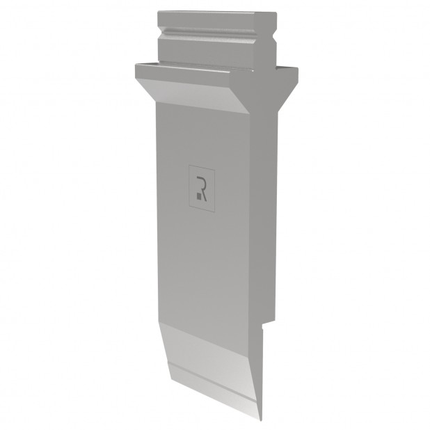 Bovengereedschap R2 type met werkhoogte=240mm, α=28°, Radius=1mm, Gereedschapsstaal=42Cr, Max. capaciteit=40